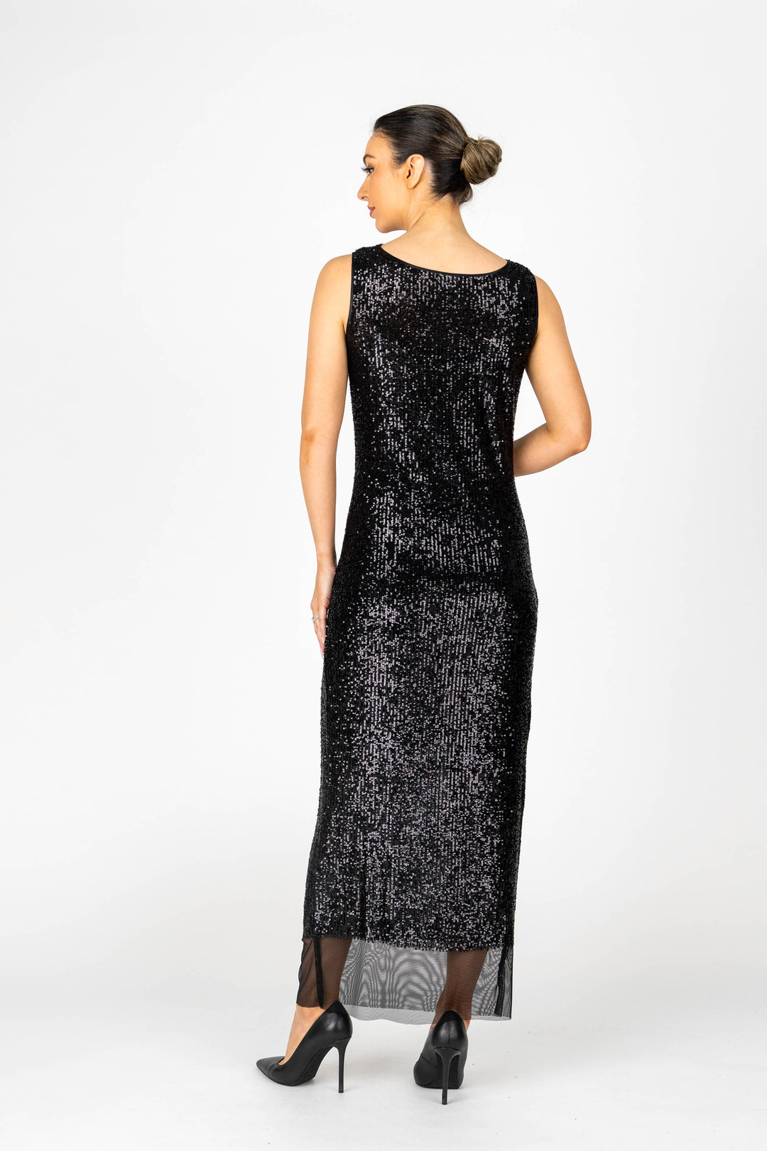 SHOWGIRL Cowl Front Long Gown