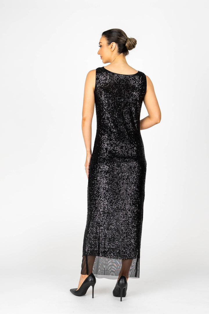 SHOWGIRL Cowl Front Long Gown