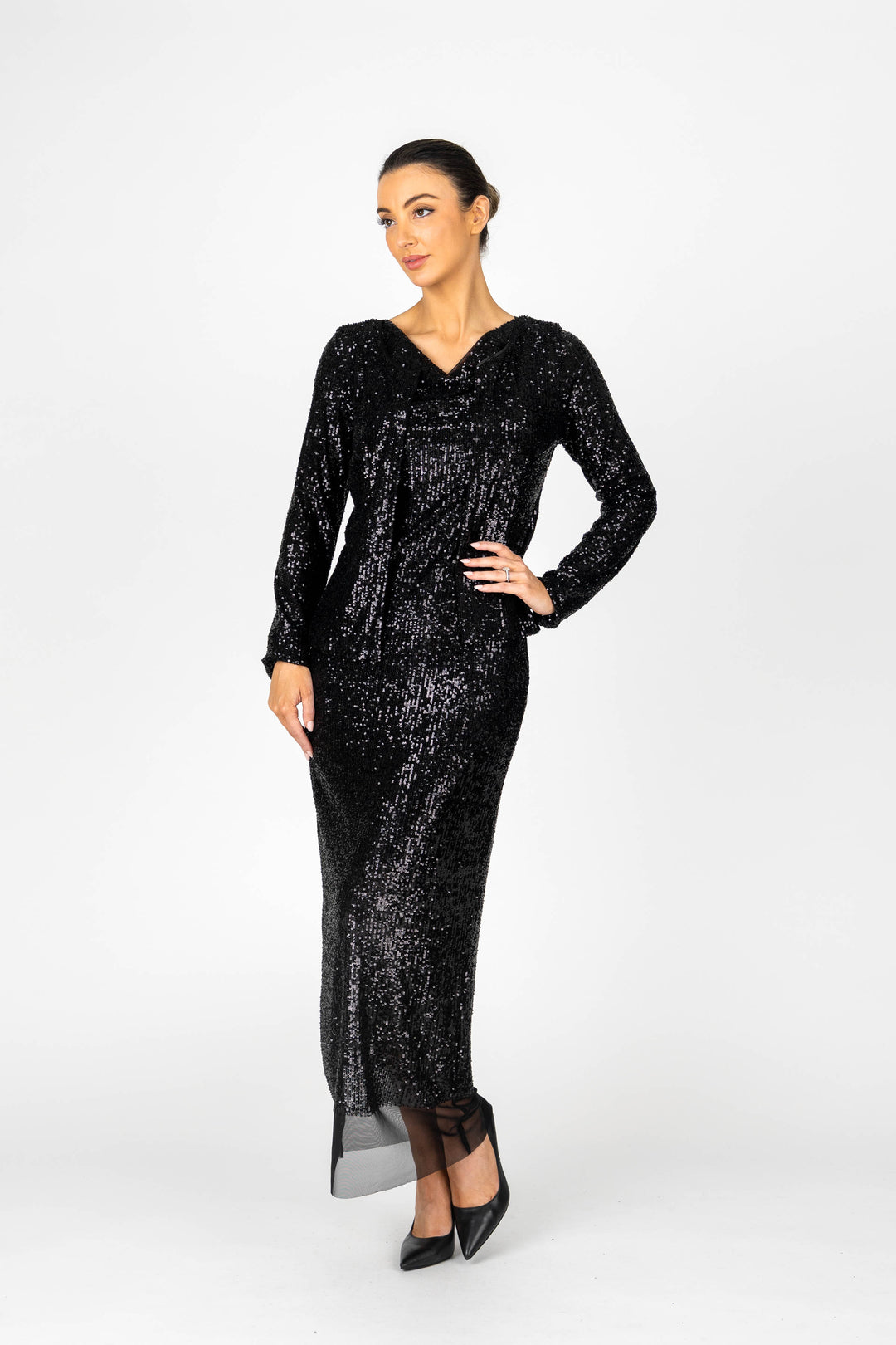 Lisa Barron SHOWGIRL Sequin Cardigan Made In Melbourne