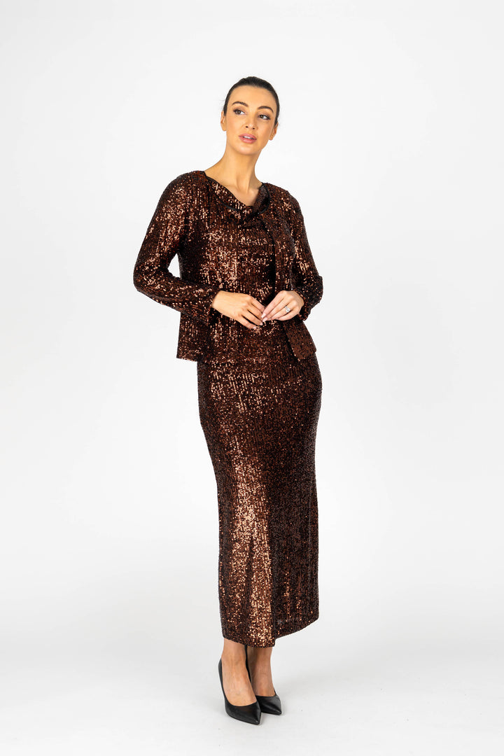 SHOWGIRL Sequin Cardigan