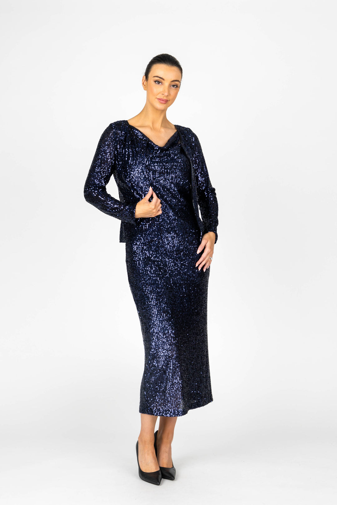 SHOWGIRL Sequin Cardigan
