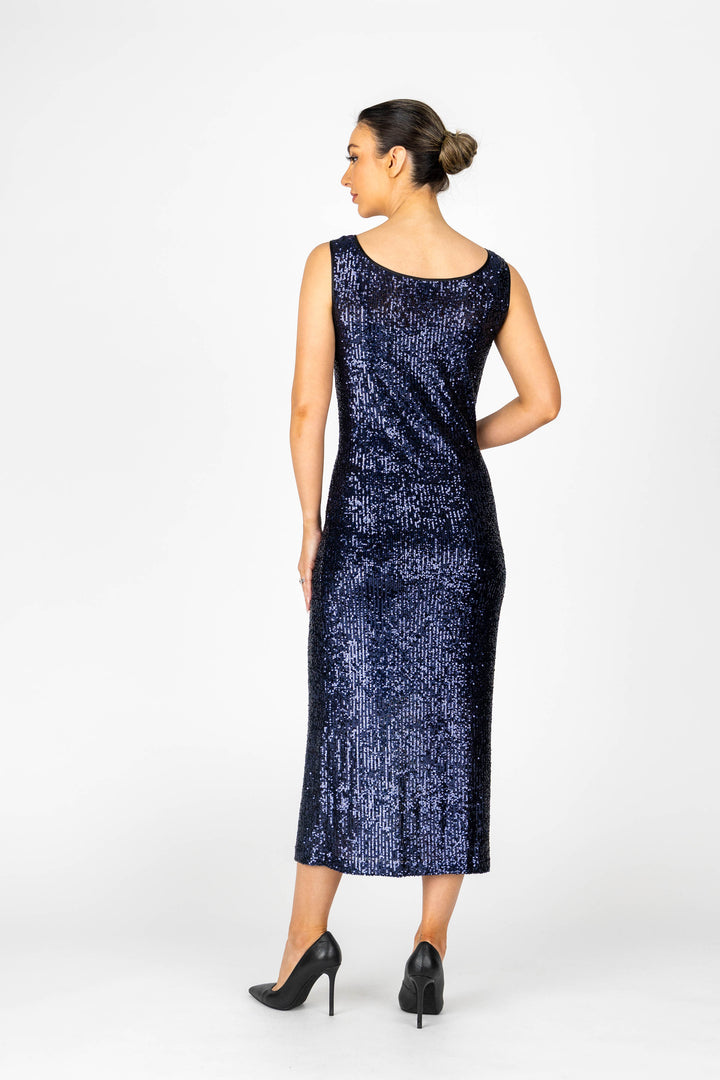 SHOWGIRL Cowl Front Long Gown