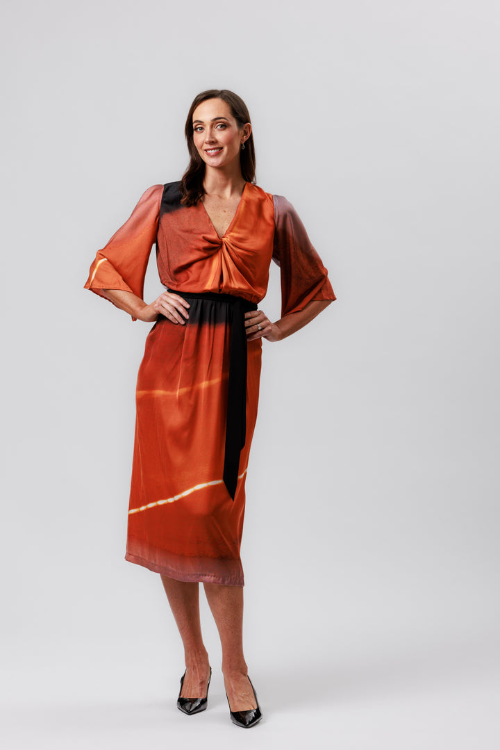 SOLEIL Knot Dress