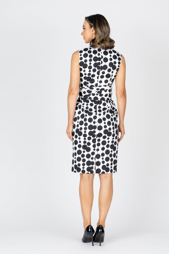 SPOTTON Tie Front Dress