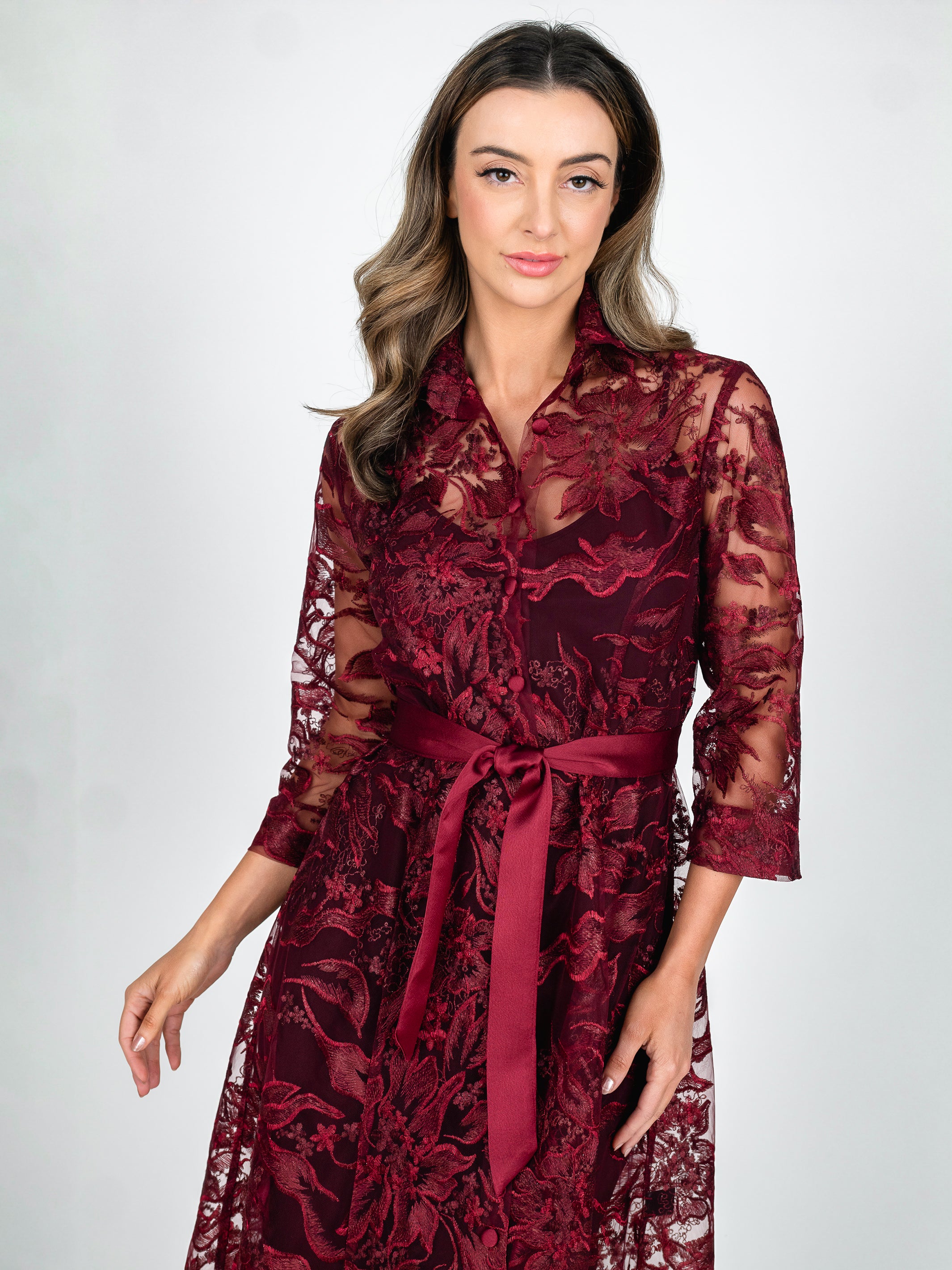 VENEZIA A Line Evening Coat Dress