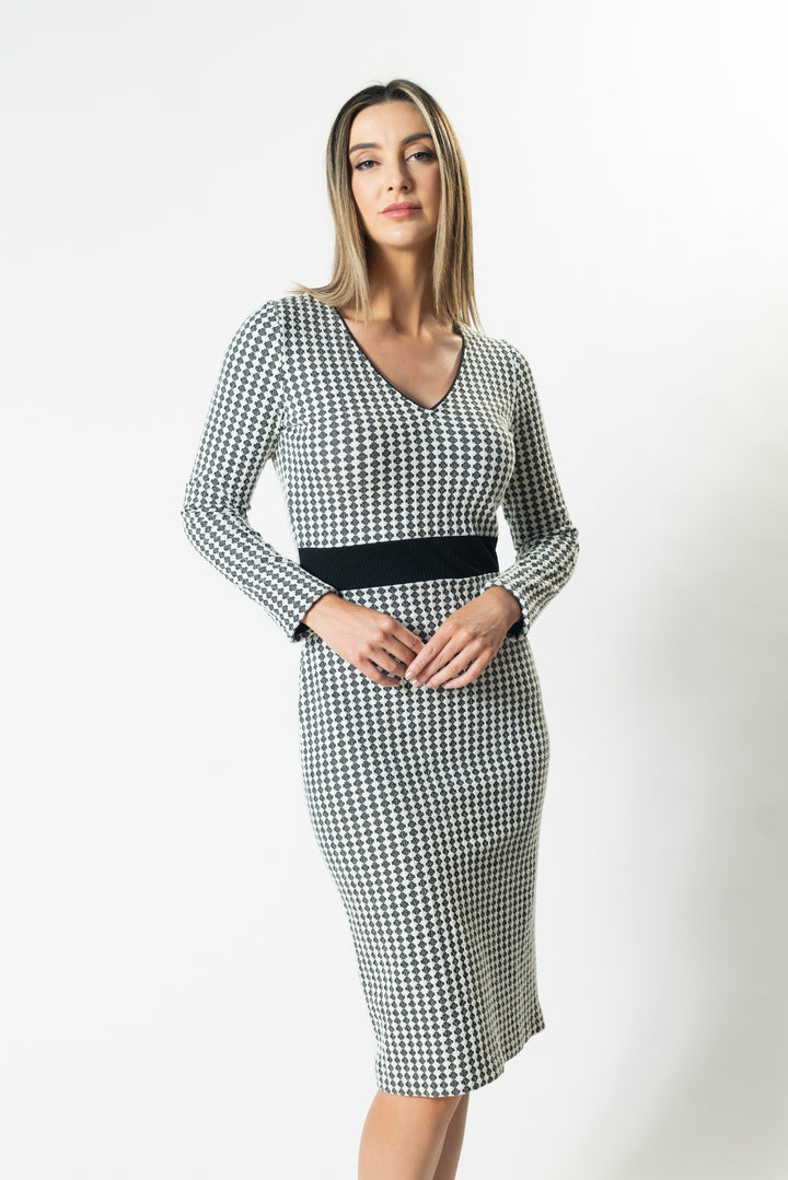 VERMONT V-Neck Dress