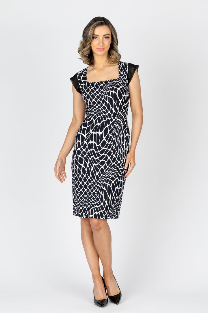 VERTIGO Square Neck Dress