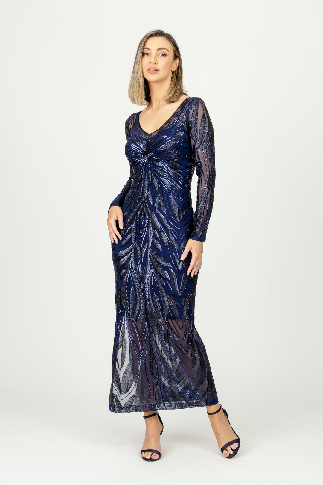 VERVE Long Sleeve Reversible Gown