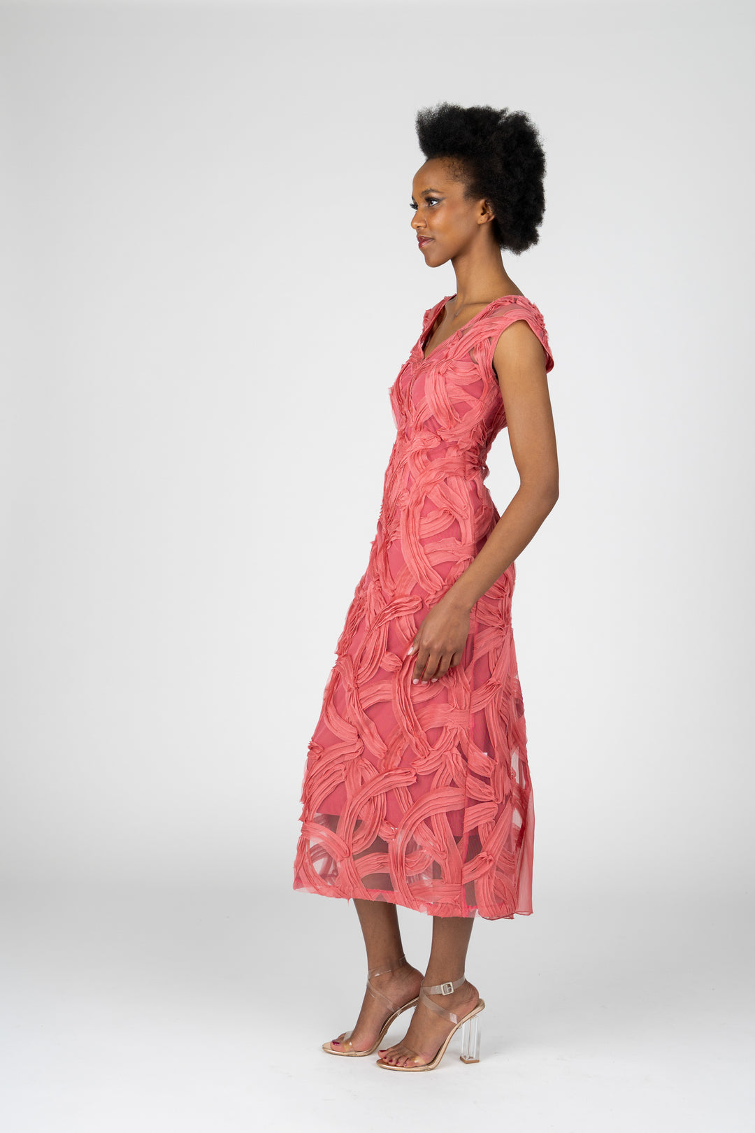 WILLOW V-Neck Straight Cocktail Dress