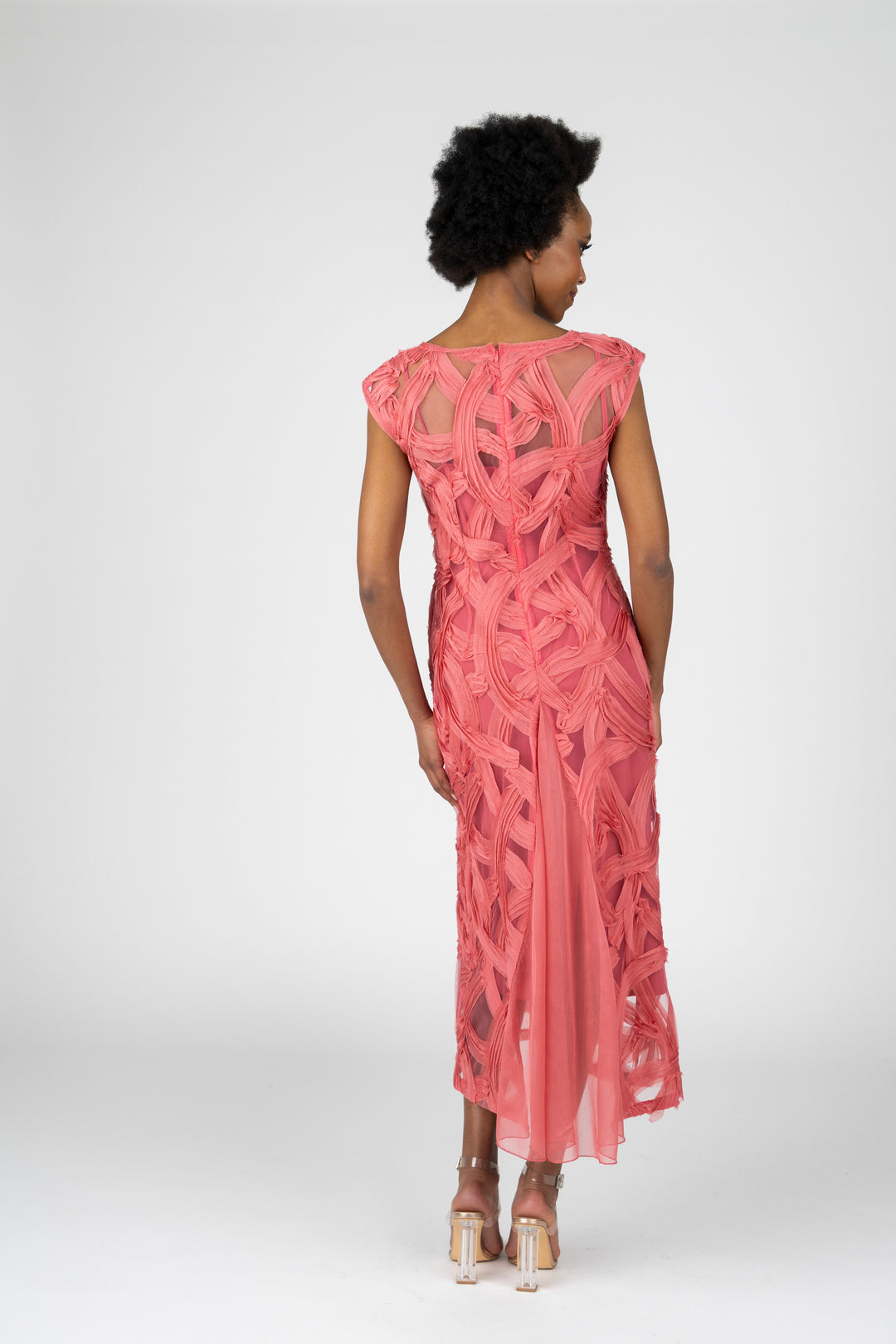 WILLOW V-Neck Straight Cocktail Dress