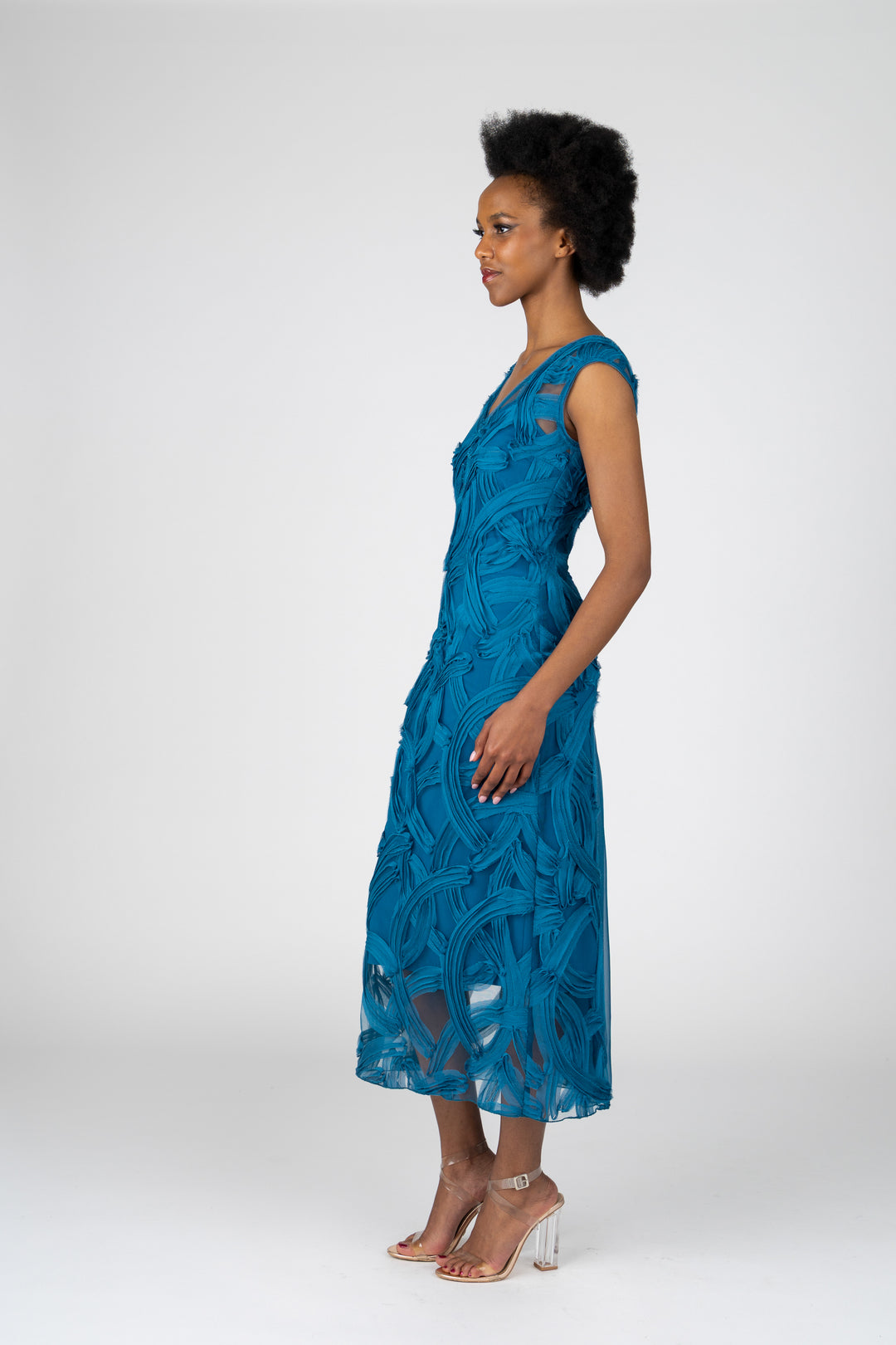 WILLOW V-Neck Straight Cocktail Dress