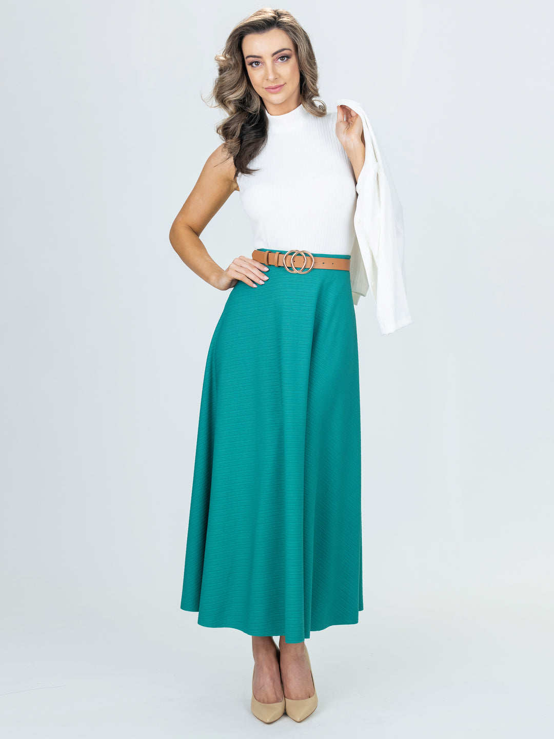 TEMPEST A-Line Midi Skirt