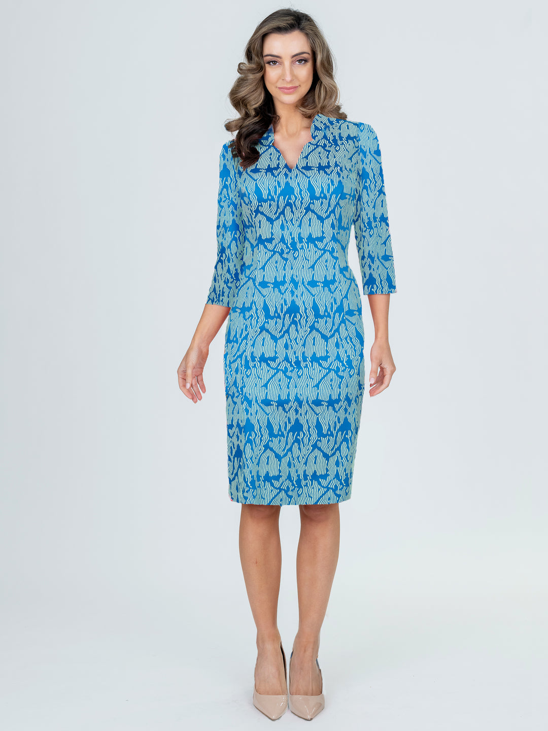 REEF 3/4 Sleeve Suit Dress