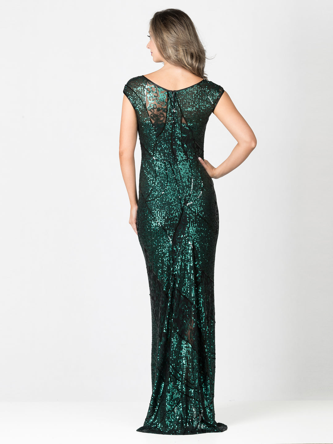 KEIRA Cap Sleeve Gown