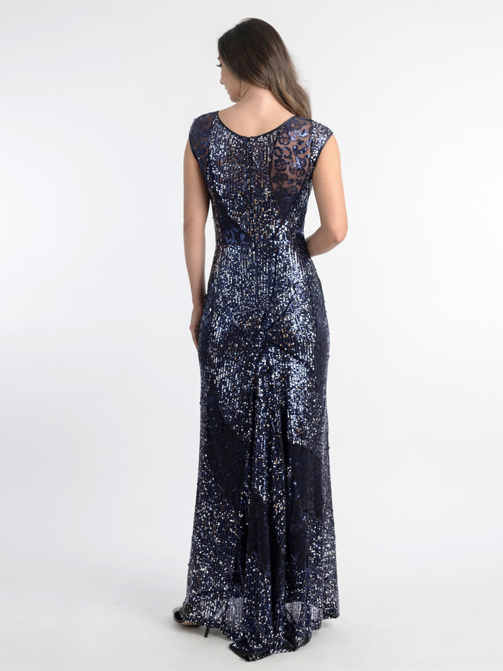 KEIRA Cap Sleeve Gown