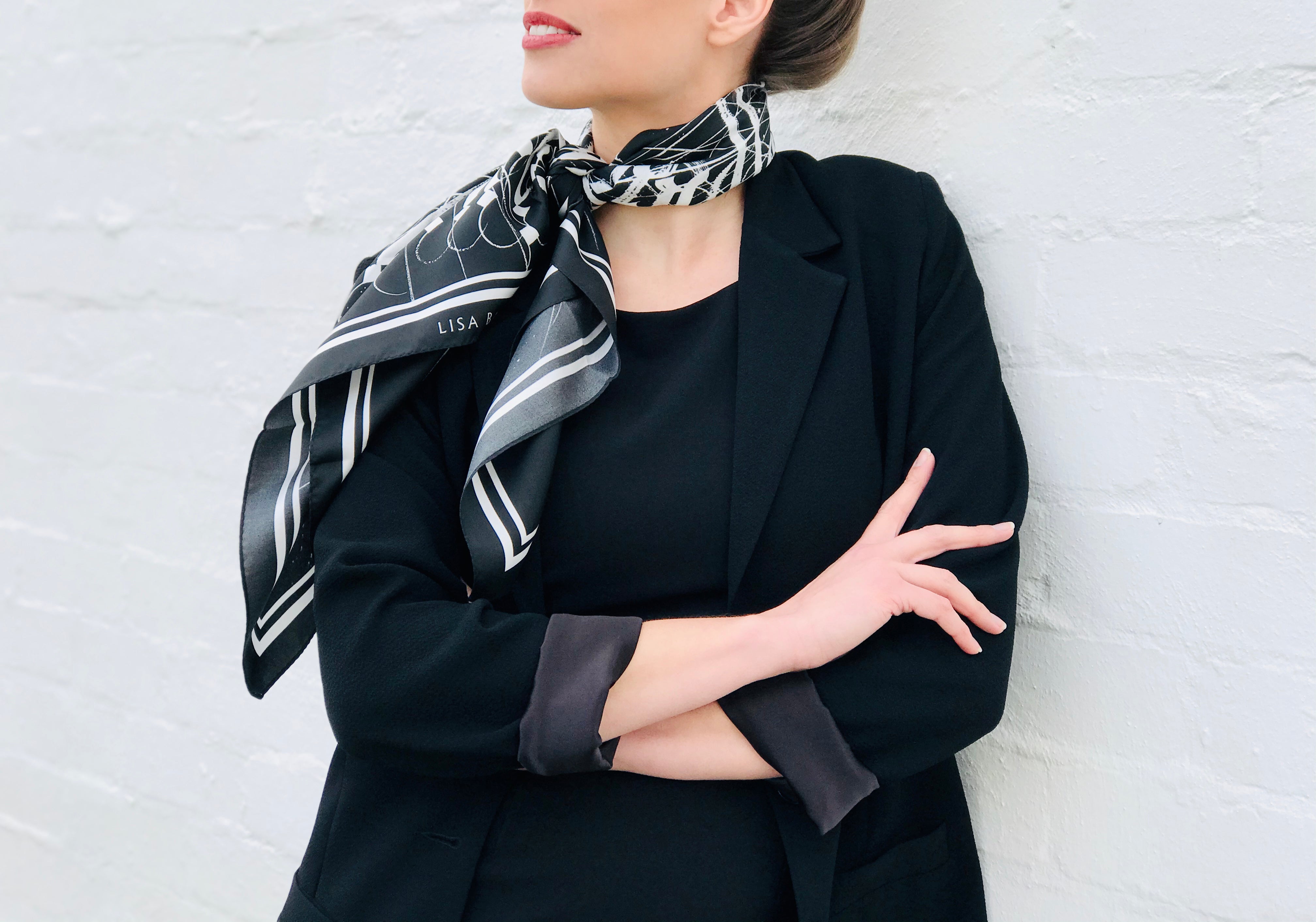 TATTOO Silk Scarf – Lisa Barron